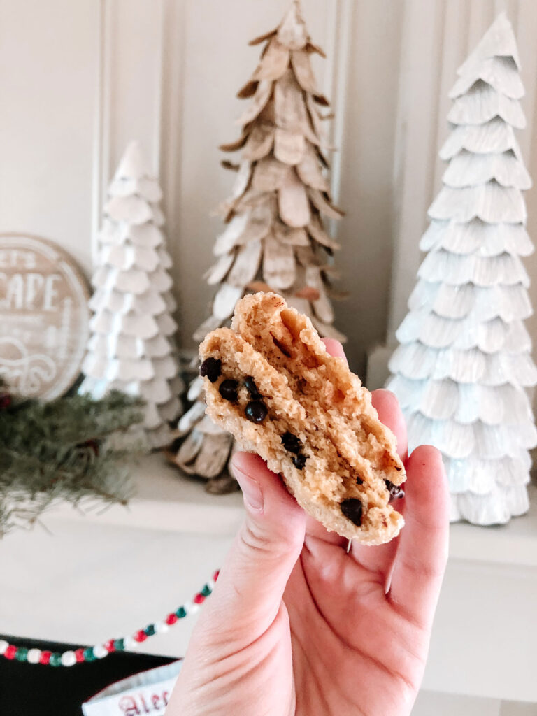 Sourdough Starter Chocolate Chip Peanut Butter Cookies