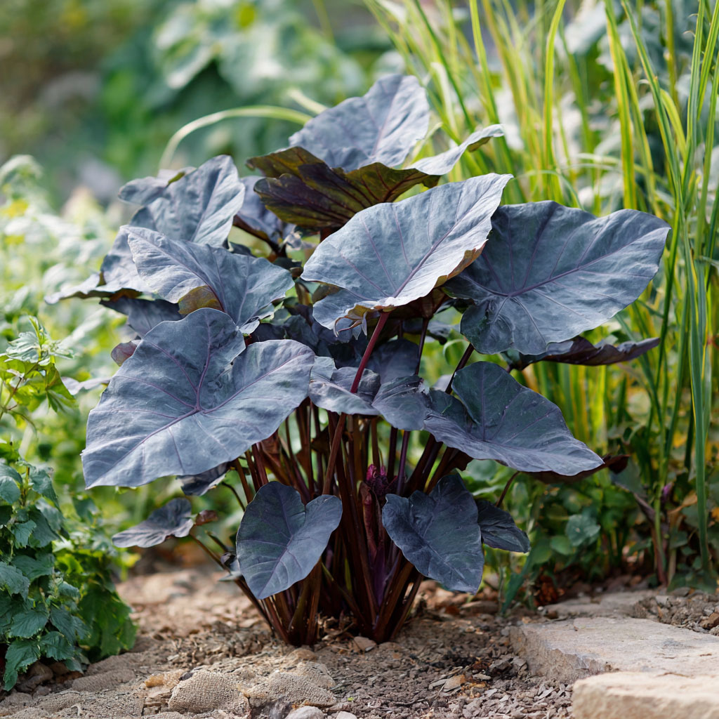 Black Colocasia