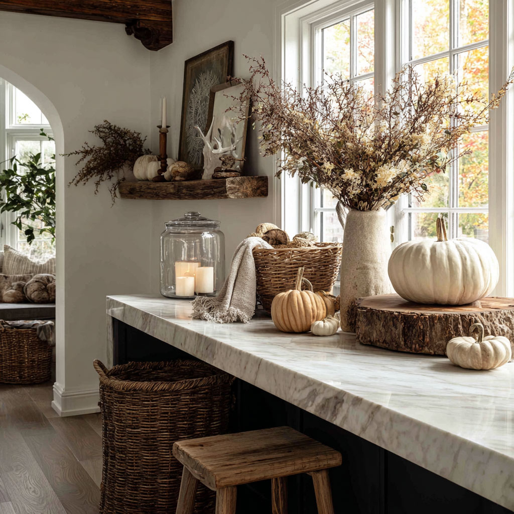 Natural Halloween Decor