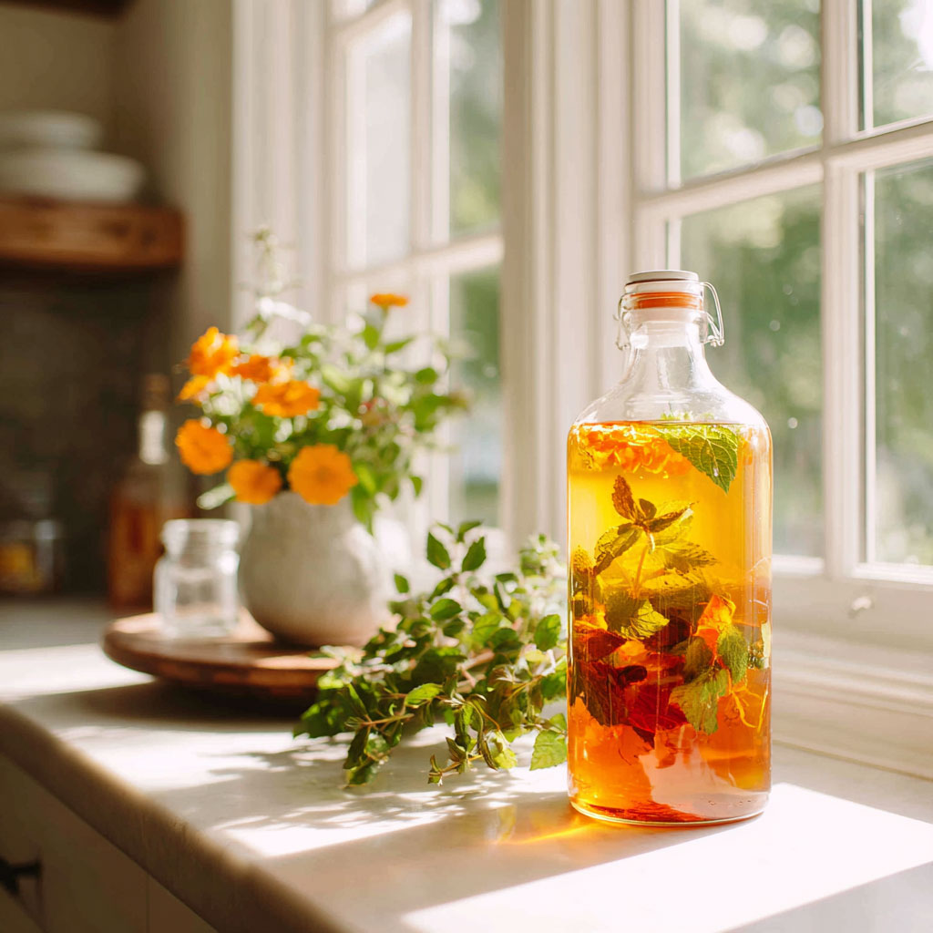 Herbal Sun Tea