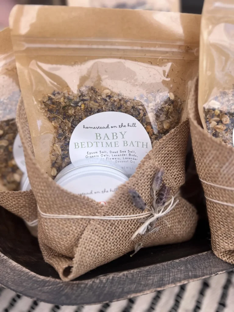 Calendula Salve & Bedtime Bath Salts - Baby Bundle